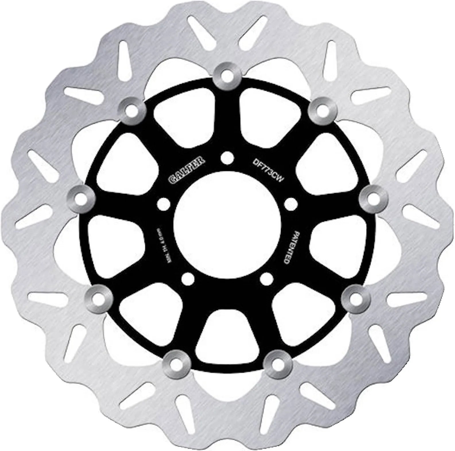 Bremsscheibe Vorne Schwimmend Wave - Galfer Kompatibel Mit Ducati Hypermotard Evo 1100 Sp (2010)