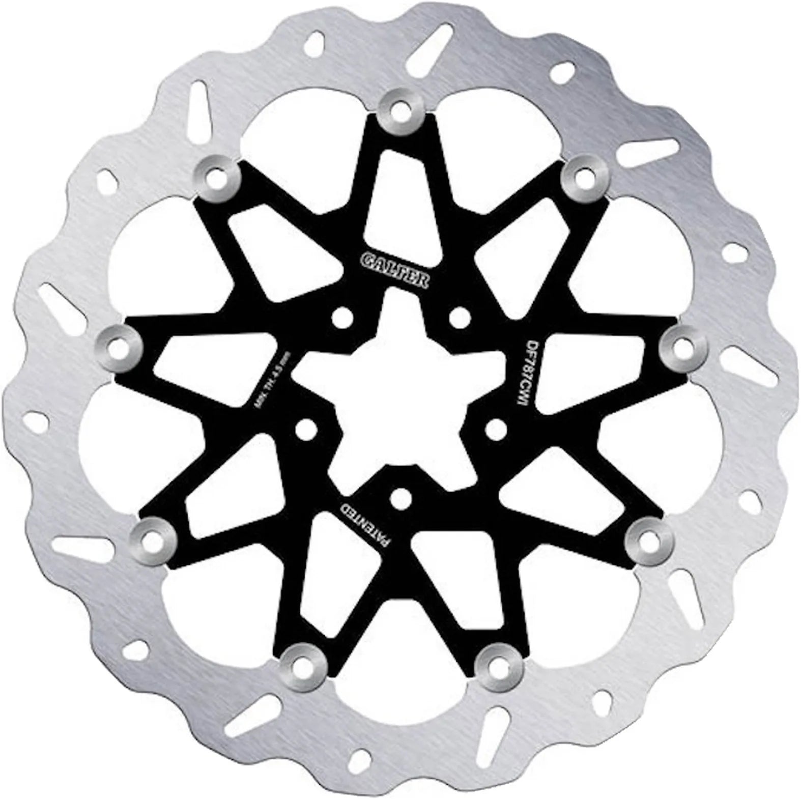Bremsscheibe Vorne Schwimmend Wave - Galfer Kompatibel Mit Gasgas Supermoto 700 (2022)