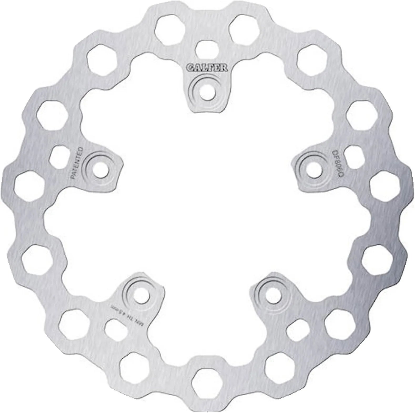 Bremsscheibe Hinten Starr Cubic - Galfer Kompatibel Mit Gasgas Supermoto 700 (2022)