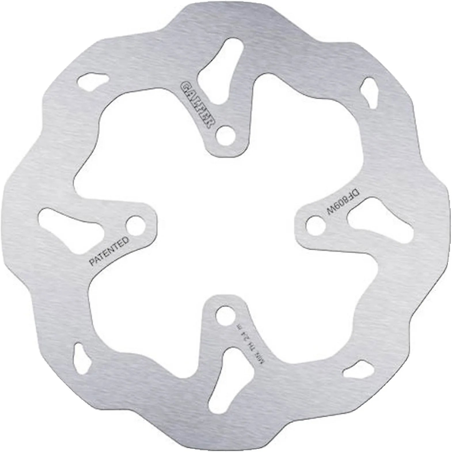 Rear Fixed Wave Brake Disc - Galfer Compatible With Trs One R 250 (2024)
