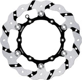 Bremsscheibe Vorne Schwimmend Oversize Grooved Wave - Galfer Kompatibel Mit Beta 430 Rr 4T (2015)