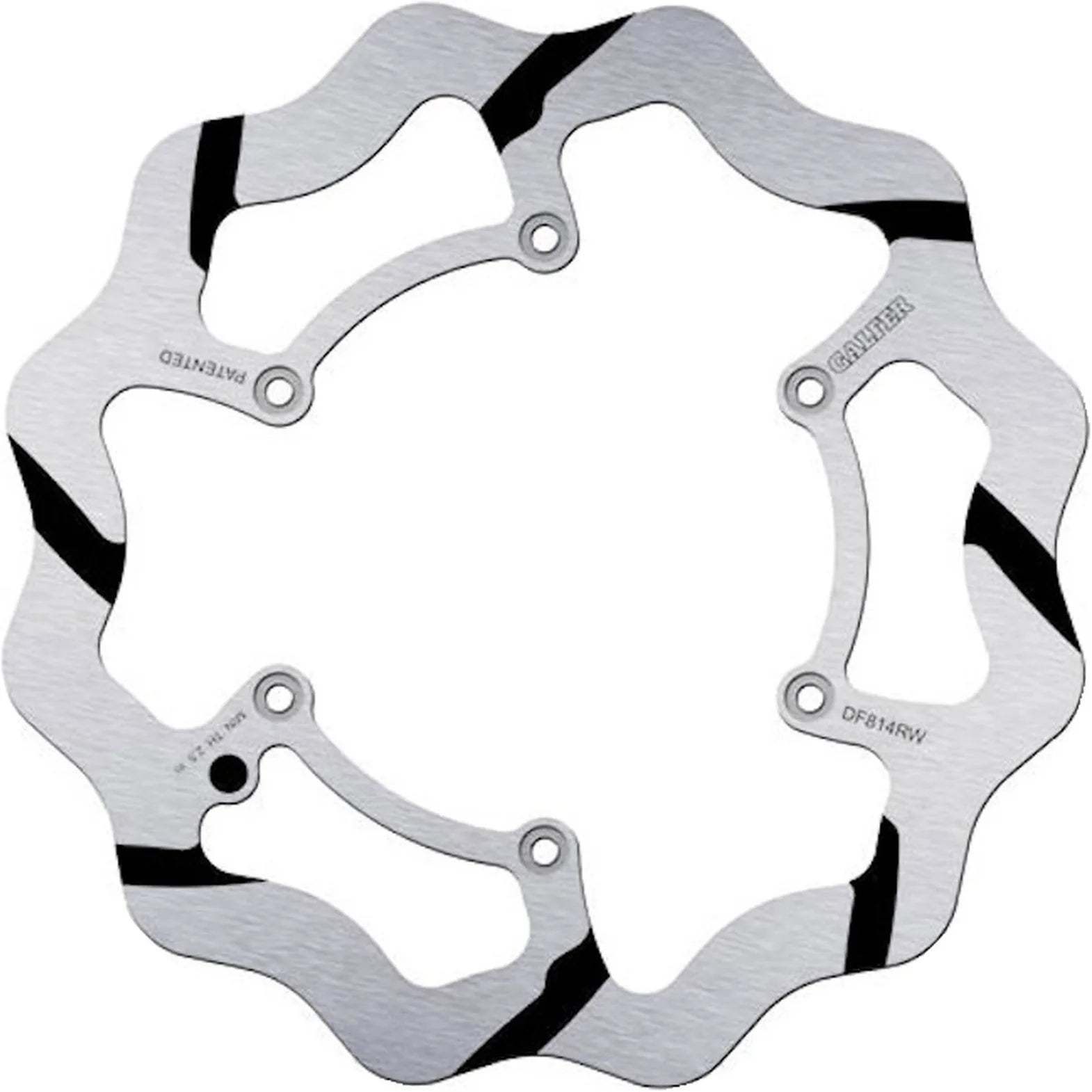 Bremsscheibe Vorne Starr Grooved Wave - Galfer Kompatibel Mit Beta 250 Rr 2T Enduro (2012)