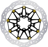 Front Floatech Racing Wave Brake Disc - Galfer Compatible With Moto Guzzi Audace 1400 (2015)