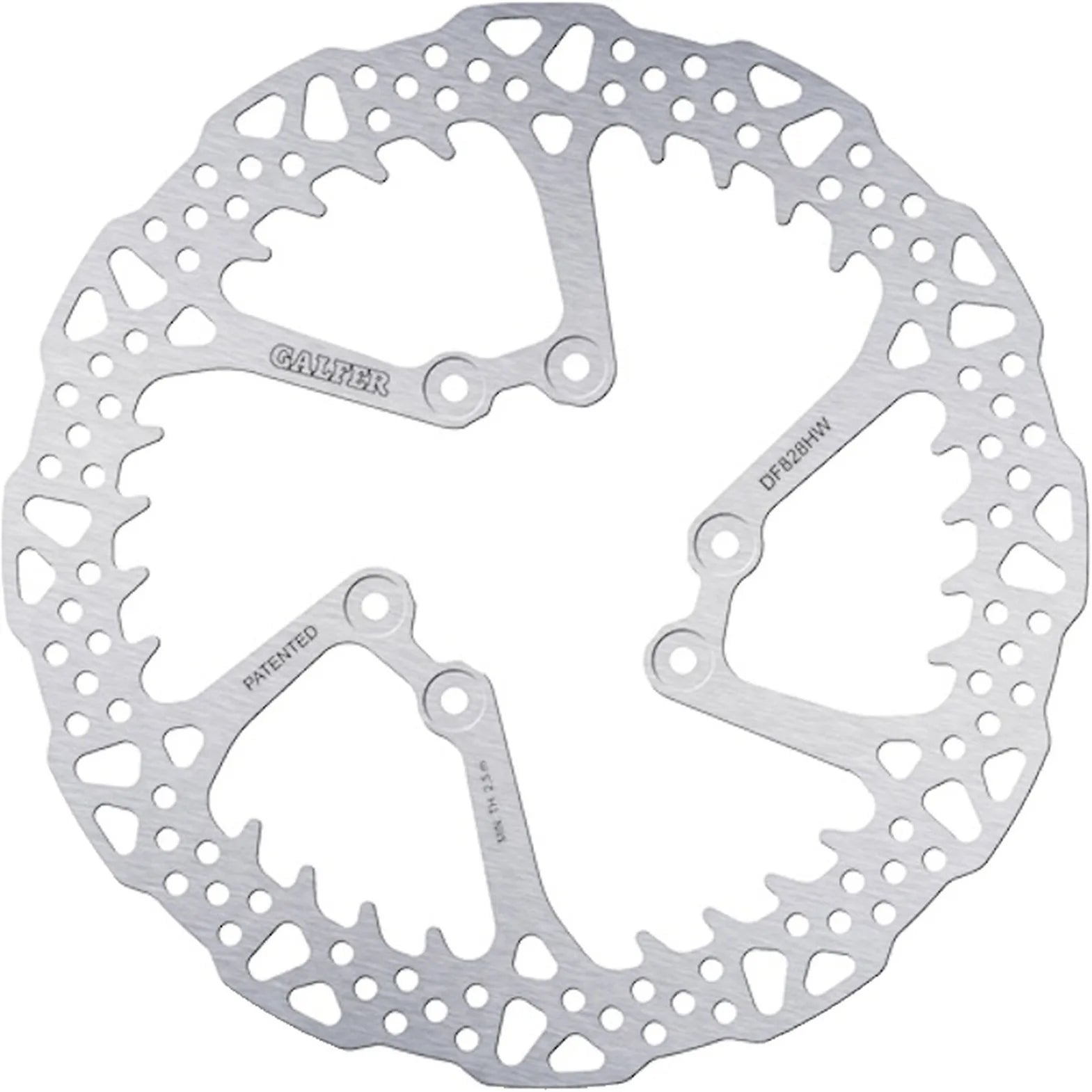 Front Fixed Shark Brake Disc - Galfer Compatible With Tm 125 Enduro - Mx