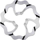 Front Fixed Grooved Wave Brake Disc - Galfer Compatible With Tm En 144 (2015)