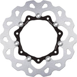Front Floating Wave Brake Disc - Galfer Compatible With Harley-Davidson Flhti Electra Glide Standard W / Agitator 1340 (2012-2013)