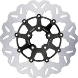 Front Floating Wave Brake Disc - Galfer Compatible With Harley-Davidson Fxdli Low Rider Cast Wheel 1450 (2008)