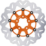 Front Floating Wave Brake Disc - Galfer Compatible With Harley-Davidson Fxdci Super Glide Custom Dyna 1450 (2006-2007)