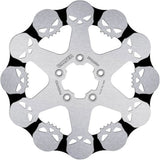 Bremsscheibe Vorne Starr Skull - Galfer Kompatibel Mit Harley-Davidson Fxdli Low Rider Cast Wheel 1450 (2006-2007)