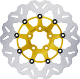 Rear Floating Wave Brake Disc - Galfer Compatible With Harley-Davidson Fxdc Dyna Super Glide 1690 (2014)