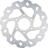 Rear Fixed Wave Brake Disc - Galfer Compatible With Motorhispania Mh 7 Naked 125 (2007)