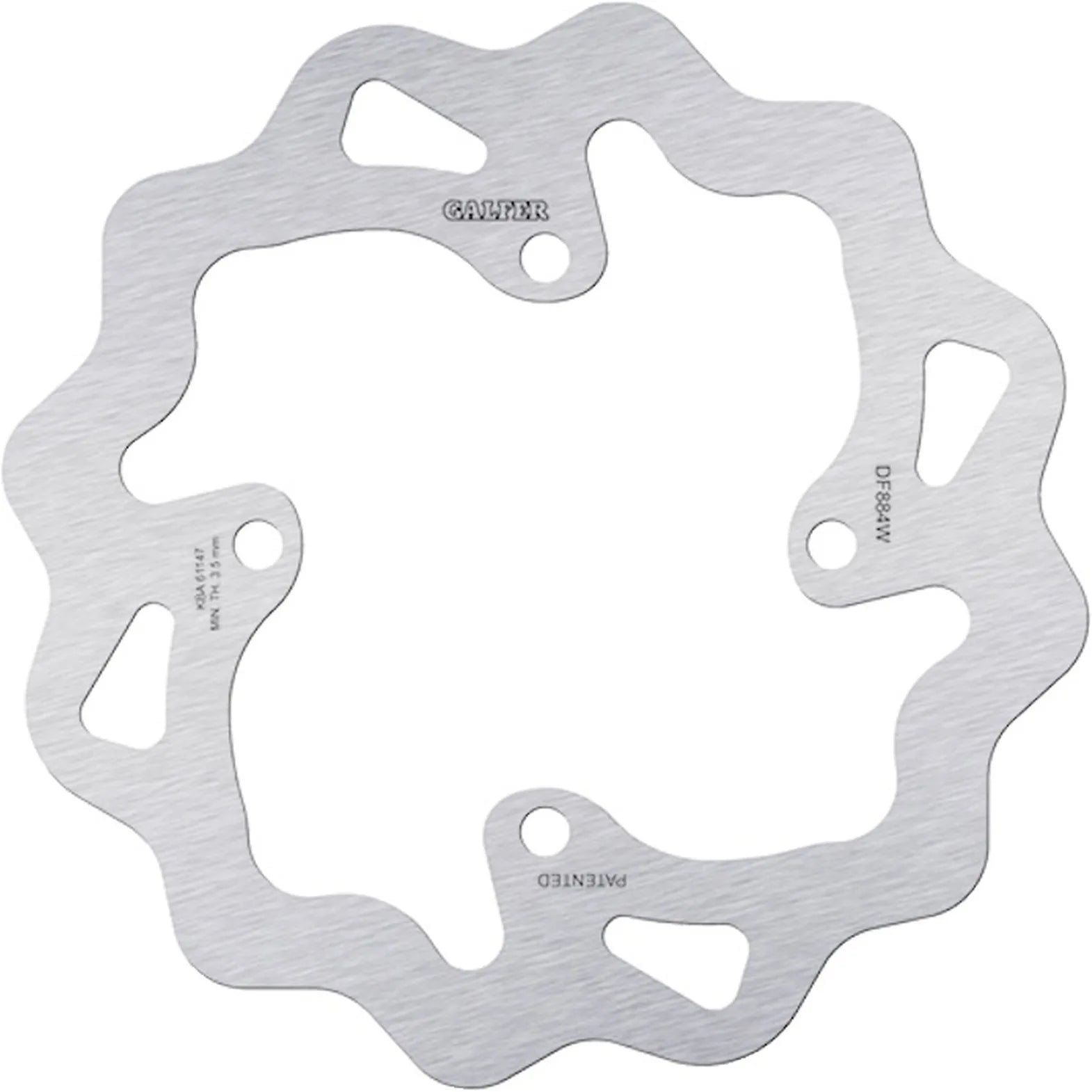 Bremsscheibe Hinten Starr Wave - Galfer Kompatibel Mit Buell M2 Cyclone 1200