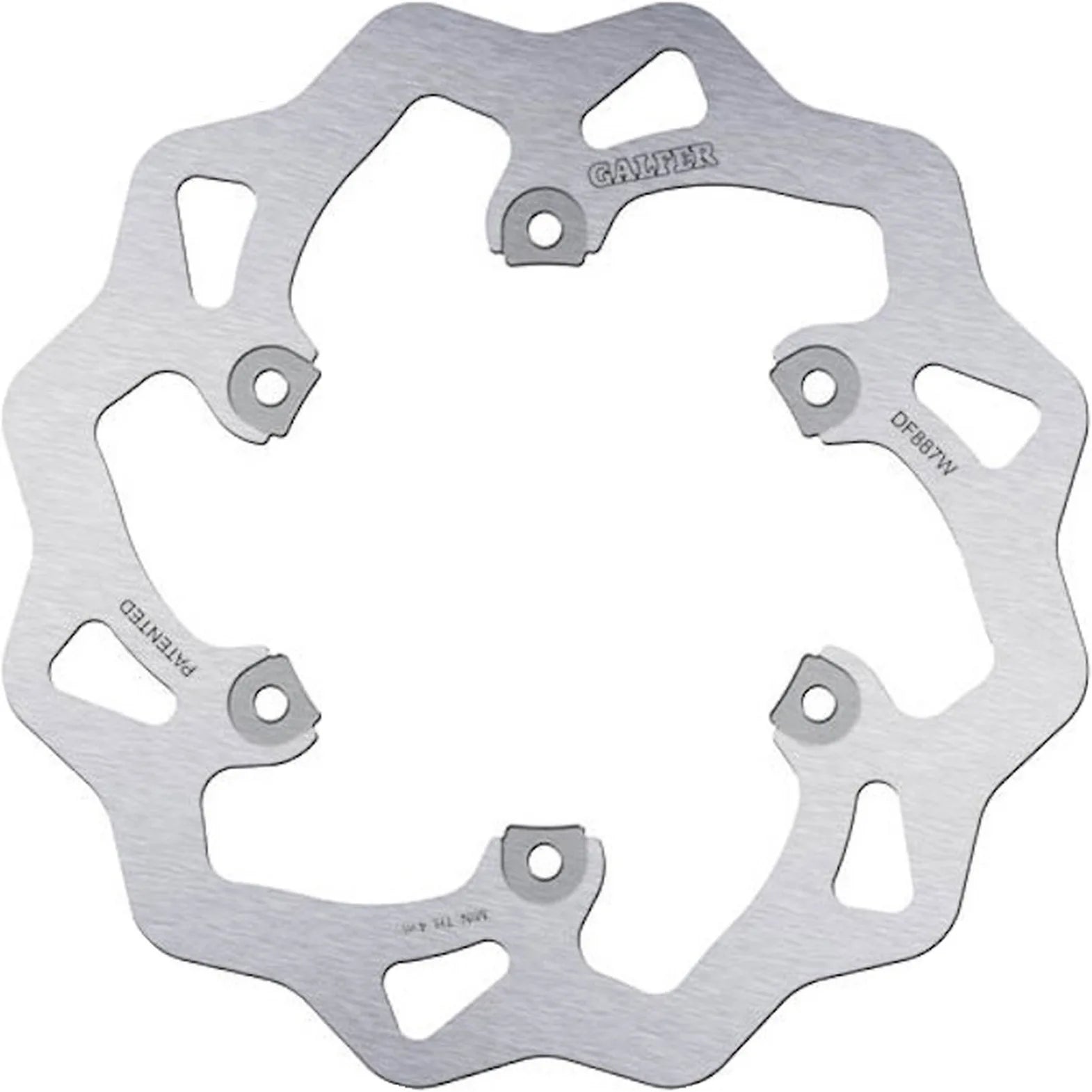 Rear Fixed Wave Brake Disc - Galfer Compatible With Vor Sm 503