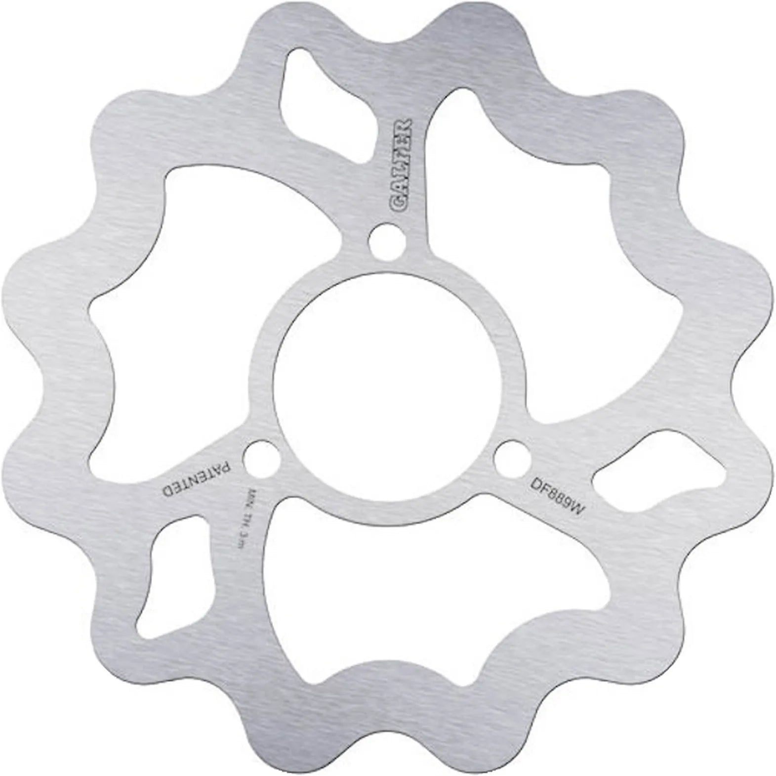Bremsscheibe Hinten Starr Wave - Galfer Kompatibel Mit Hm Derapage 50 (1999-2002)