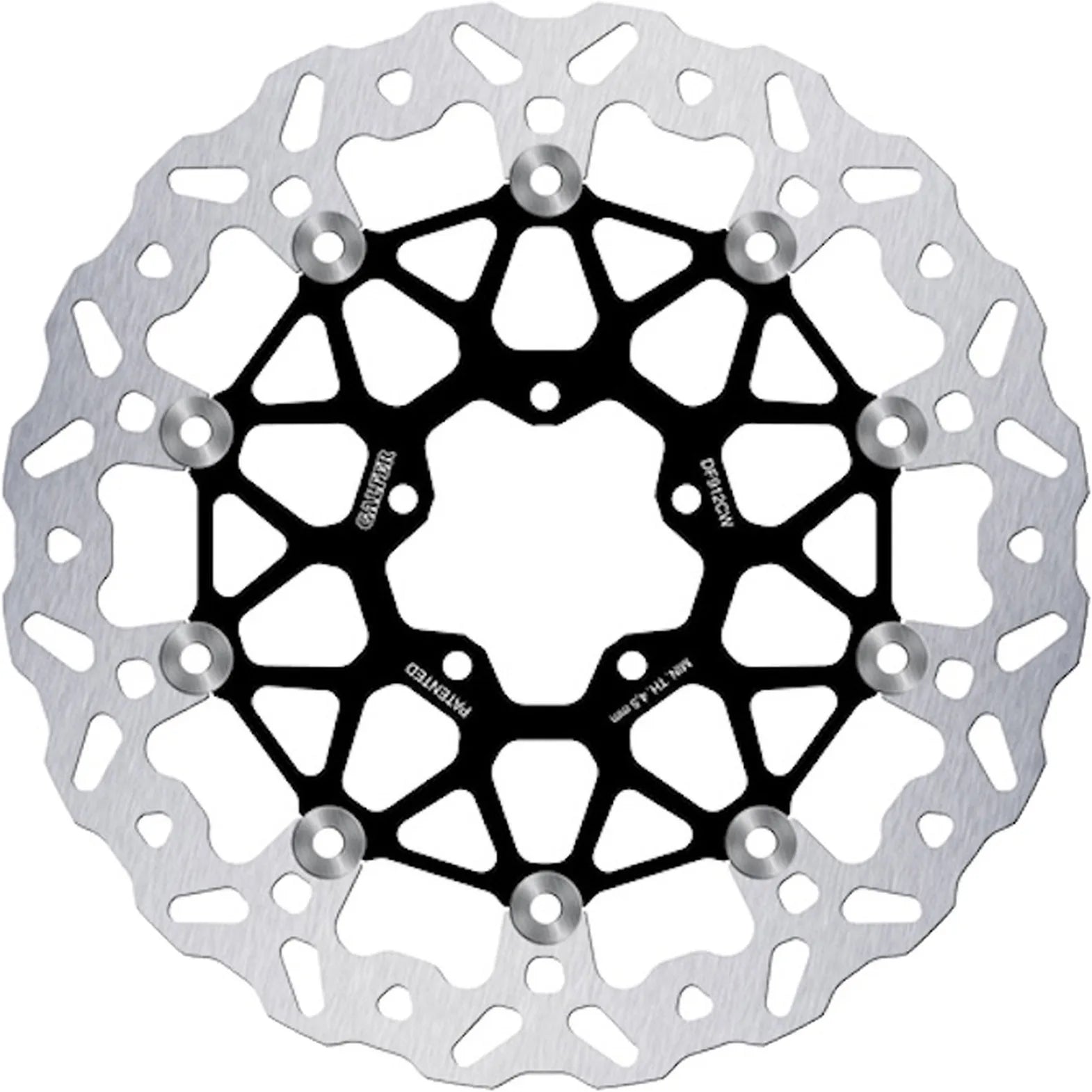 Bremsscheibe Vorne Schwimmend Wave - Galfer Kompatibel Mit Ducati Scrambler 800 Café Racer (2017)