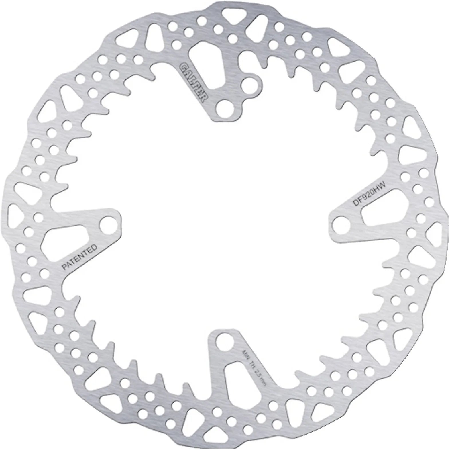 Front Fixed Shark Brake Disc - Galfer Compatible With Sherco 250 Se Fork Wp (2014)