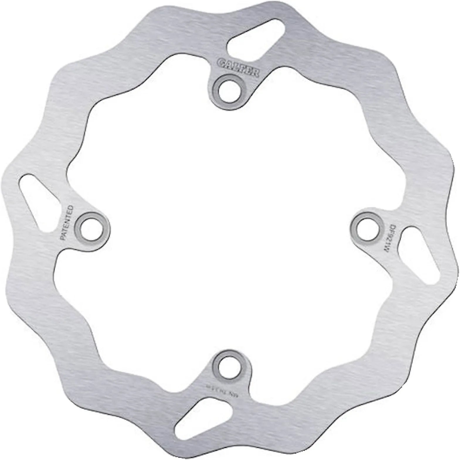 Rear Fixed Wave Brake Disc - Galfer Compatible With Sherco 250 Sef-R Fork Sachs (2014)