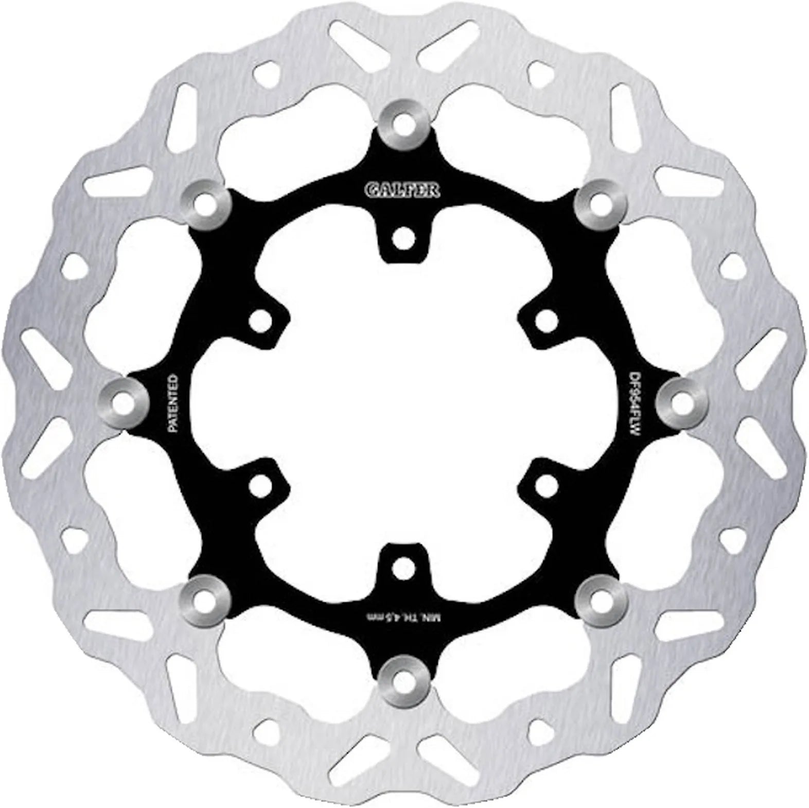 Bremsscheibe Vorne Schwimmend Wave - Galfer Kompatibel Mit Fantic Motor Caballero Deluxe 125 (2018)