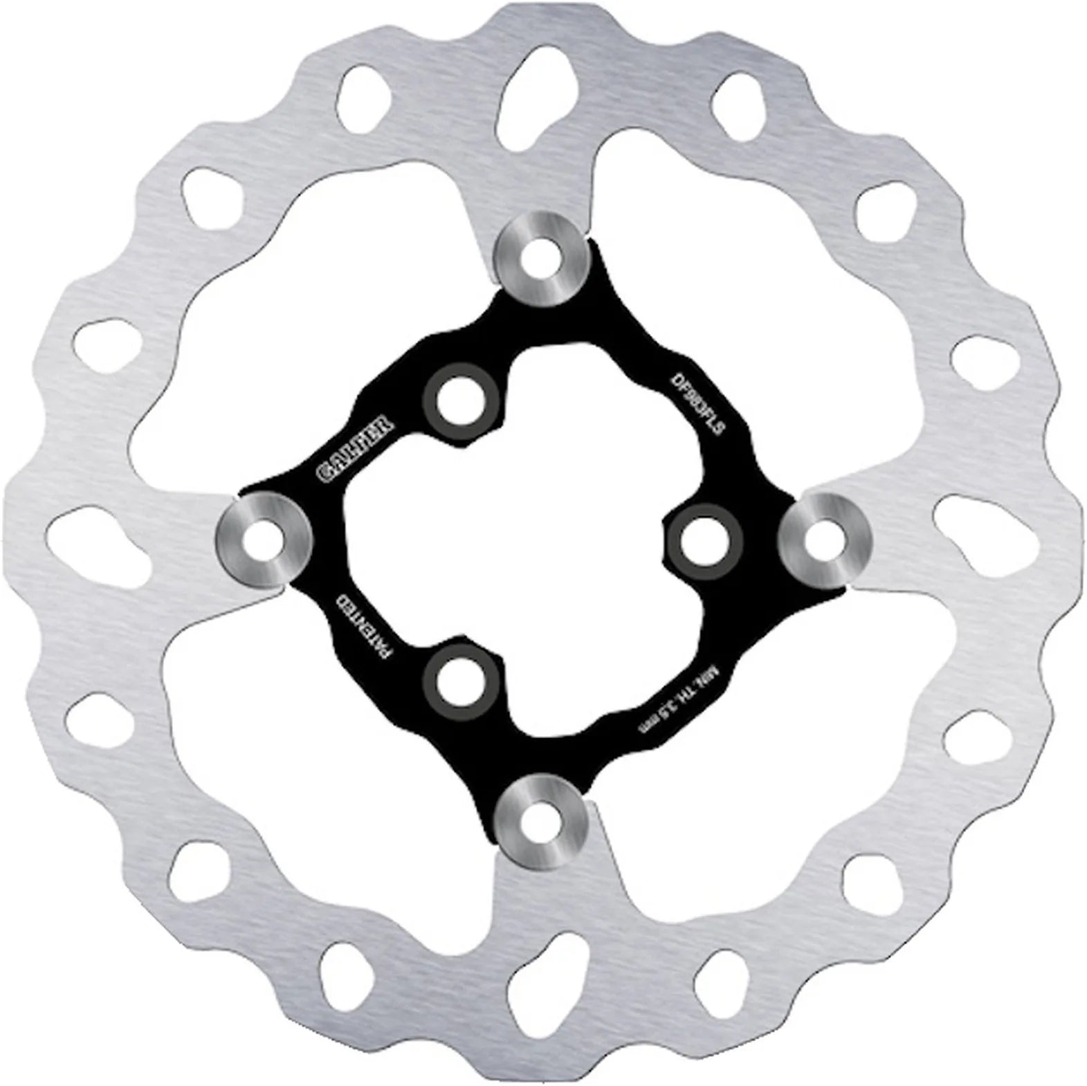 Front Floating Pit Bike Wave Brake Disc - Galfer Compatible With Malcor Mtr Racer R 160 (2022)