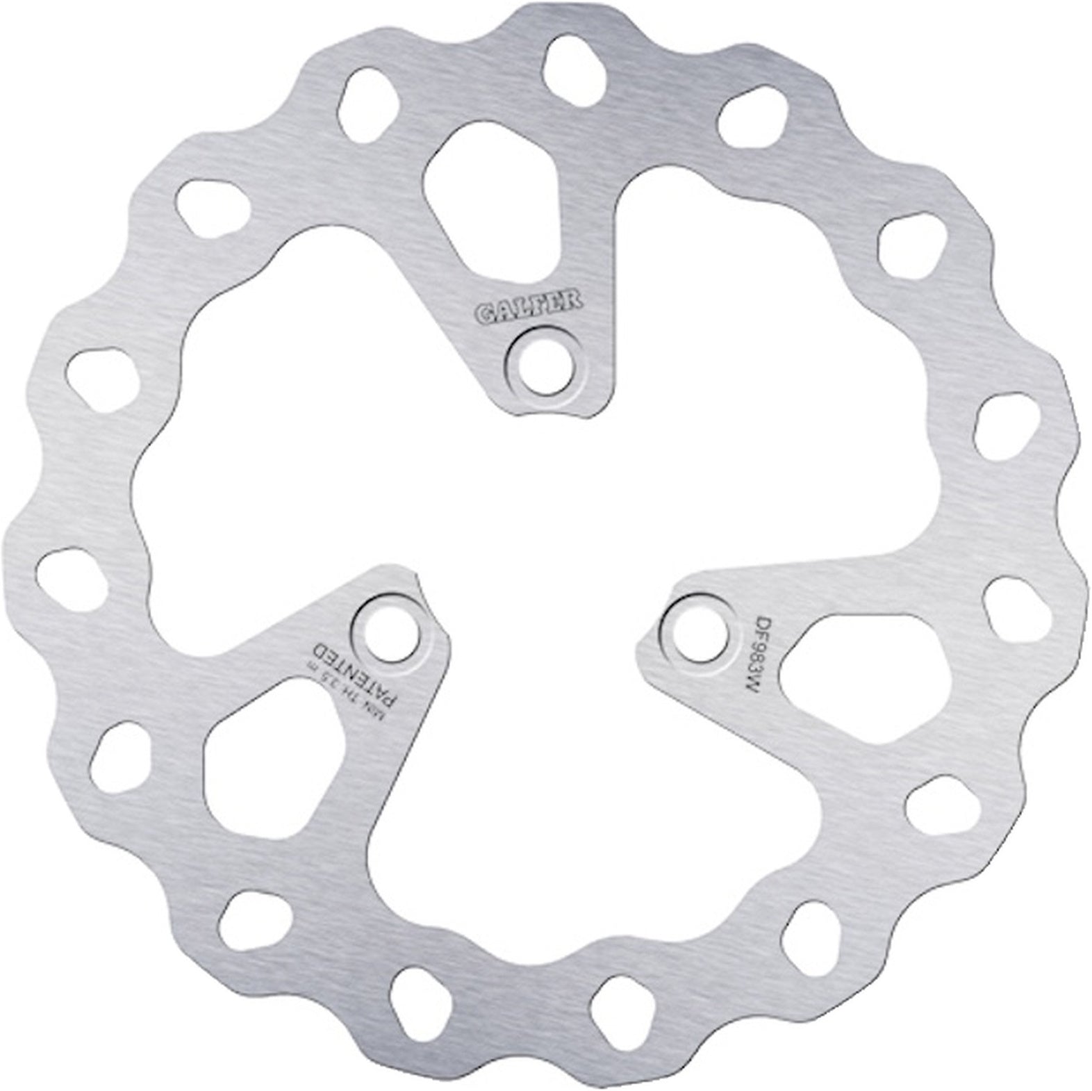Front Fixed Pit Bike Wave Brake Disc - Galfer Compatible With Bucci Moto Br12 - Gp 190 (2023)