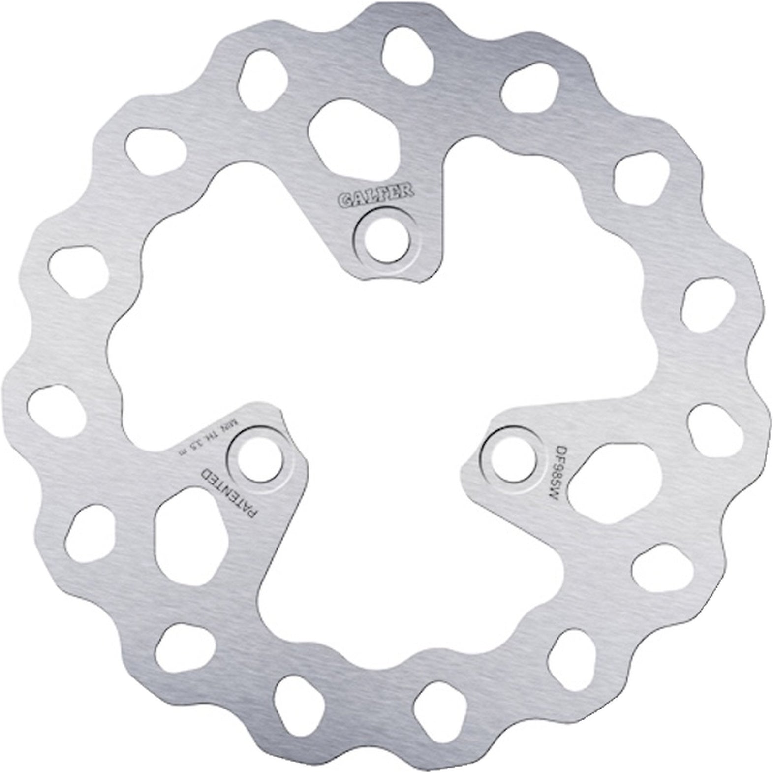 Rear Fixed Pit Bike Wave Brake Disc - Galfer Compatible With Help Racing Hr 12Gp 190 (2023)