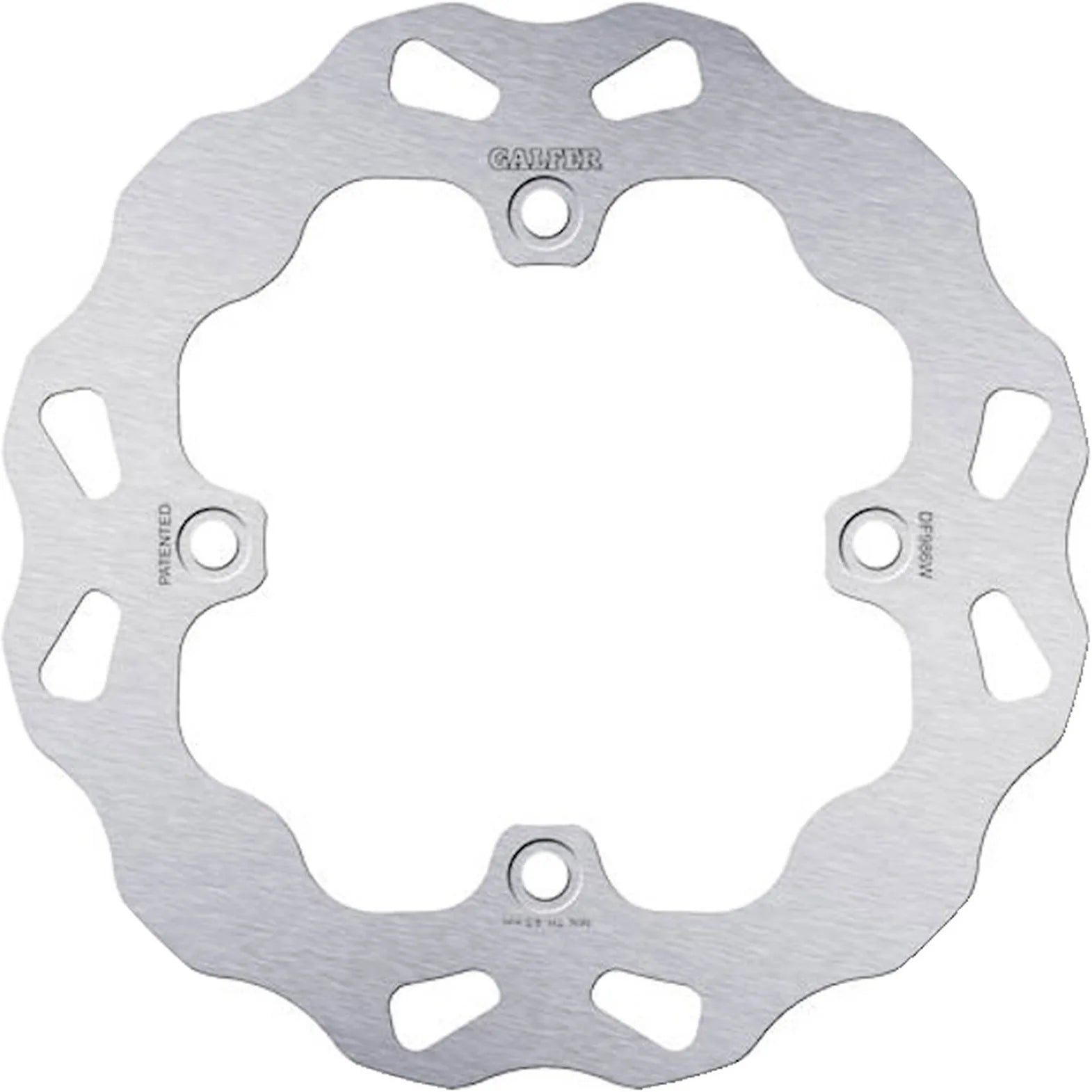 Front Fixed Wave Brake Disc - Galfer Compatible With Yamaha Yxe 1000 Wolverine Yxf Rmax4 (2021)