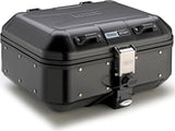Monokey Trekker Dolomiti Black Aluminium Top Case - 30 Lt Trekker Dolomiti Aluminium - Givi Compatible With Bmw Ce 02 (2024)