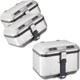 Trekker Dolomiti Aluminium Top Case + Side Cases - 106 Lt Trekker Dolomiti Aluminium - Givi Compatible With Honda Nx 500 (2024)