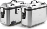 Monokey Trekker Dolomiti Aluminium Side Cases - 72 Lt Trekker Dolomiti Aluminium - Givi Compatible With Triumph Tiger 900 (2020-2023)