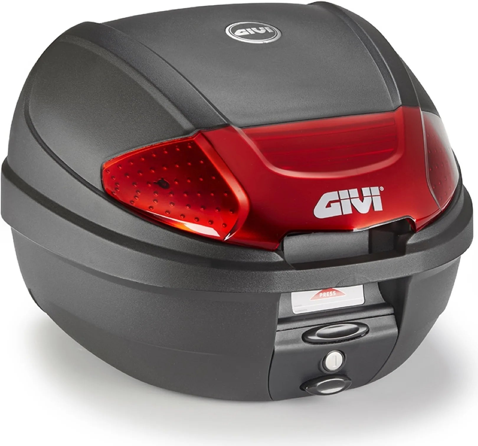 Motorradkoffer Monolock Schwarz 30 Lt Technopolymer - Givi Kompatibel Mit Ktm 890 Adventure (2023-2025)