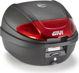 Motorradkoffer Monolock Schwarz 30 Lt Technopolymer - Givi Kompatibel Mit Ktm 390 Duke (2017-2023)