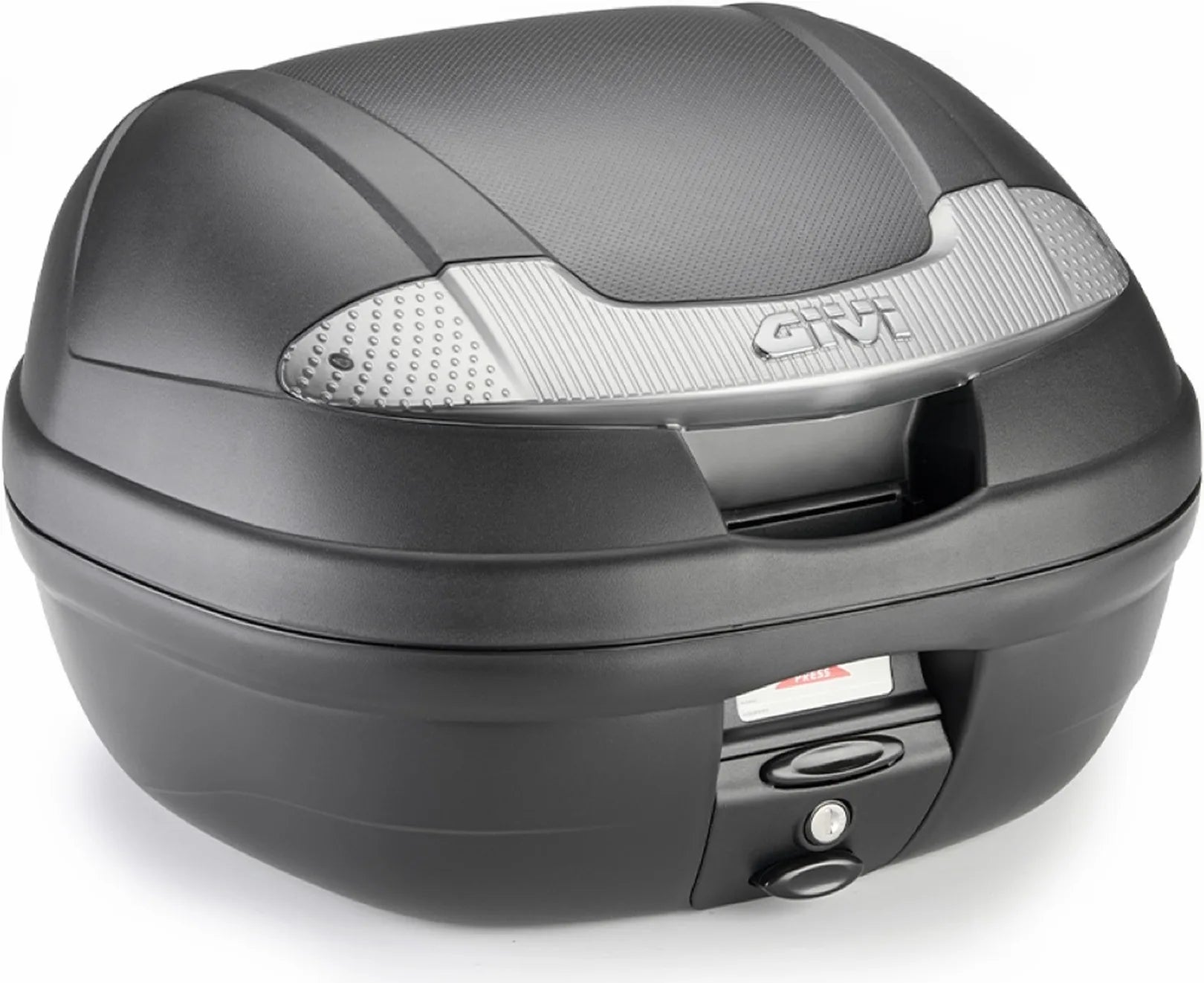 Motorradkoffer Monolock Vision Schwarz Tech 34 Lt Vision Technopolymer - Givi Kompatibel Mit Ktm 890 Adventure (2021-2022)