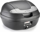 Motorradkoffer Monolock Vision Schwarz Tech 34 Lt Vision Technopolymer - Givi Kompatibel Mit Ktm 890 Adventure (2021-2022)