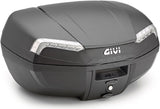 Motorradkoffer Monolock Riviera Schwarz Tech 46 Lt Riviera Technopolymer - Givi Kompatibel Mit Ktm 390 Adventure (2020-2024)