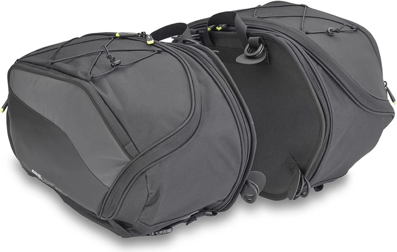 Satteltaschen Schwarz 60 Lt Nylon - Givi Kompatibel Mit Aprilia Rs 660 (2021-2024)
