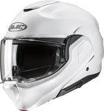 Klapphelm Für Motorrad Hjc F100 Advanced Fiberglass Composite Perlweiß Grösse 06 Xs