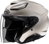 Urban Motorcycle Helmet Hjc F31 Advanced Fiberglass Semi Flat Sand Size 11 Xxl