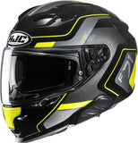 Integralhelm Für Motorrad Hjc F71 Advanced Fiberglass Mc3H Arcan Grösse 06 Xs