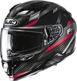 Integralhelm Für Motorrad Hjc F71 Carbon Carbon Fiber Mc1 Esira Grösse 11 Xxl