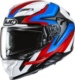 Full-Face Motorcycle Helmet Hjc F71 Advanced Fiberglass Mc21 Fes Size 07 S