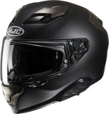 Integralhelm Für Motorrad Hjc F71 Advanced Fiberglass Schwarz-Titan Seidenmatt Grösse 11 Xxl