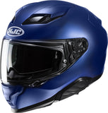 Integralhelm Für Motorrad Hjc F71 Advanced Fiberglass Blau-Metallic Seidenmatt Grösse 10 Xl