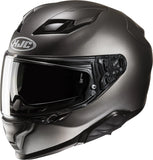Integralhelm Für Motorrad Hjc F71 Advanced Fiberglass Titan Seidenmatt Grösse 11 Xxl