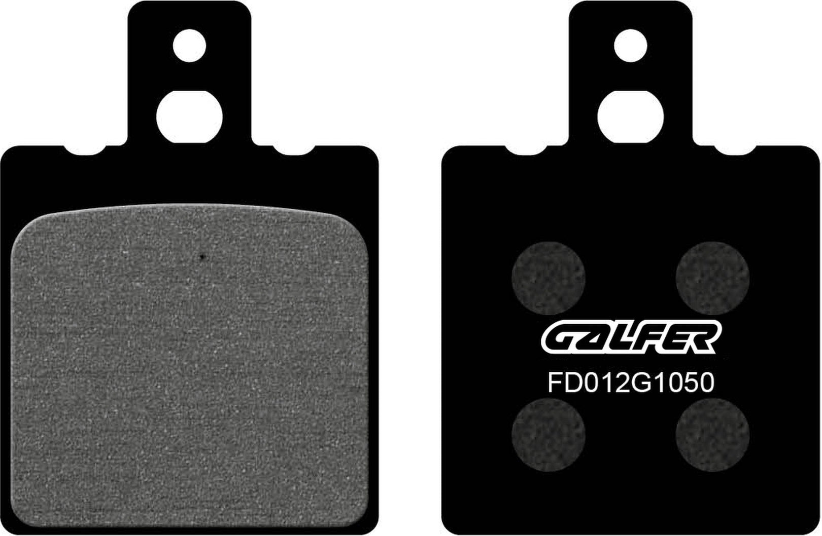 Front Scooter Brake Pads - Galfer Compatible With Garelli 125 Gta (1986)