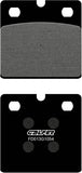 Rear Semi-Metal Brake Pads - Galfer Compatible With Indian Motorcycle Chief Dark Horse 1720 (2009-2015)