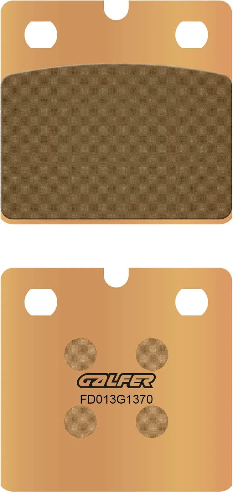 Front Sintered Street Brake Pads - Galfer Compatible With Ossa 500 Yanquee (1978)