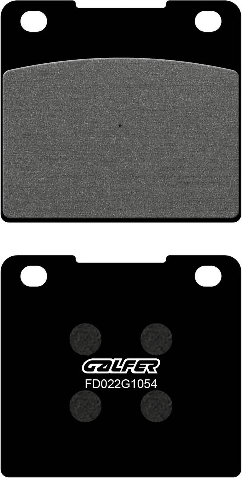 Rear Semi-Metal Brake Pads - Galfer Compatible With Suzuki Vx 800 (1990)