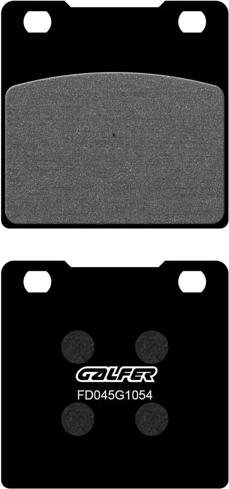 Rear Semi-Metal Brake Pads - Galfer Compatible With Suzuki Gsx 400 Impulse Japan (1994-1998)
