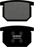 Front Semi-Metal Brake Pads - Galfer Compatible With Suzuki Gsx 400 E S L (1984)