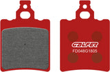 Rear Semi-Metal Trial Top Brake Pads - Galfer Compatible With Cagiva Cocis 50 (1988)